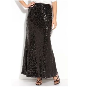 Calvin Klein Sequin Maxi Skirt